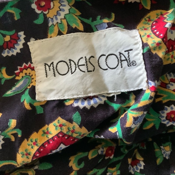 Vintage Models Coat Paisley House Dress - Picture 13 of 13